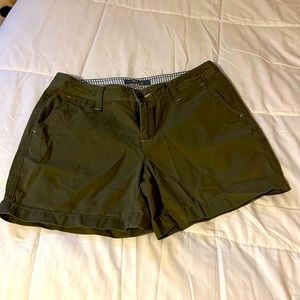 Women’s Green Shorts. Size 2.